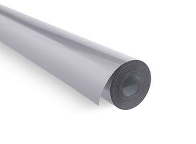 Covering Film Solid Silver  (sold per meter )  1115
