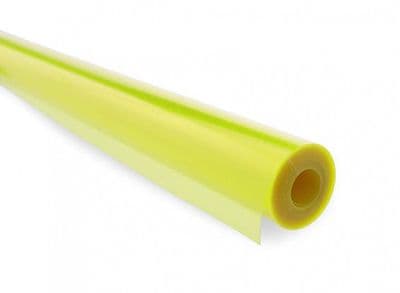 Covering Film Transparent Lime  (sold per meter )