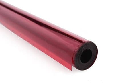Covering Film Transparent RED  (sold per meter )  1201