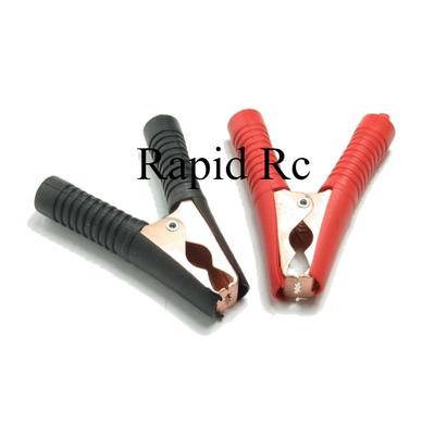Crocodile Clips Copper Plated Insulated Car Battery Clips 50A