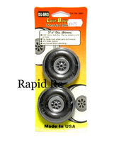 DB250T Treaded Low Bounce Wheels 2-1/2ins