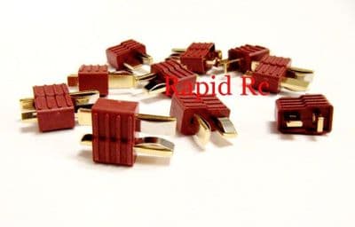 Deans HD Nylon Connectors Male (10pcs/Bag)