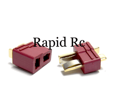 Deans / T Ribbed Connectors 1 Pair