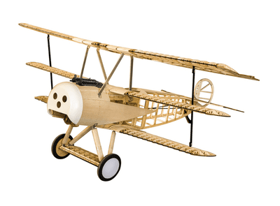 DW FOKKER DR1 BALSA KIT 1.54M (3520 650KV MOTOR, 14