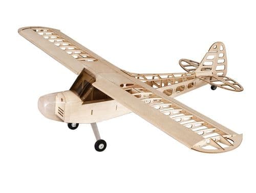 DW J3 CUB BALSA KIT 1.2M (INC MOTOR, ESC, PROP)