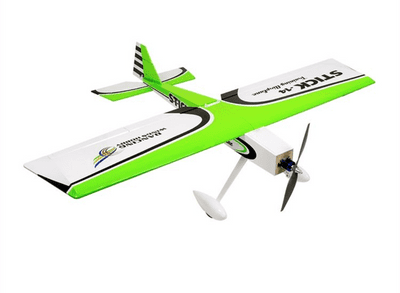 DW STICK 14 3D PLANE COVERED 1.4M -MOTOR, ESC, 6 SERVO, PROP