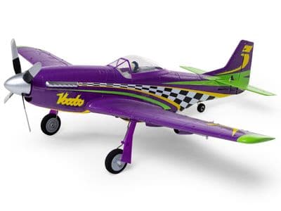 E-Flite UMX P-51D Voodoo BNF Basic with AS3X and SAFE Select EFLU4350