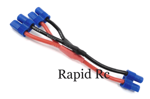 EC3 Battery Harness 14AWG for 2 Packs in Parallel
