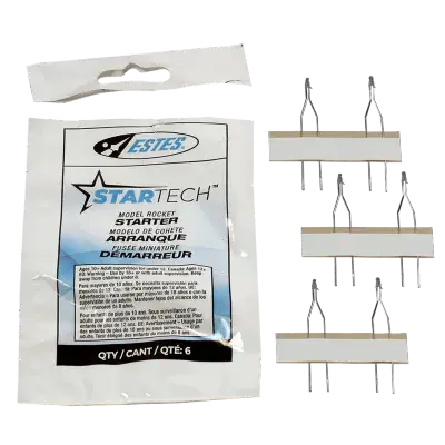 Estes model rocket starters / igniters (pk6)