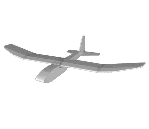 Flite Test Mighty Mini Tiny Trainer Speed Build Electric Airplane Kit (940mm) Maker Foam