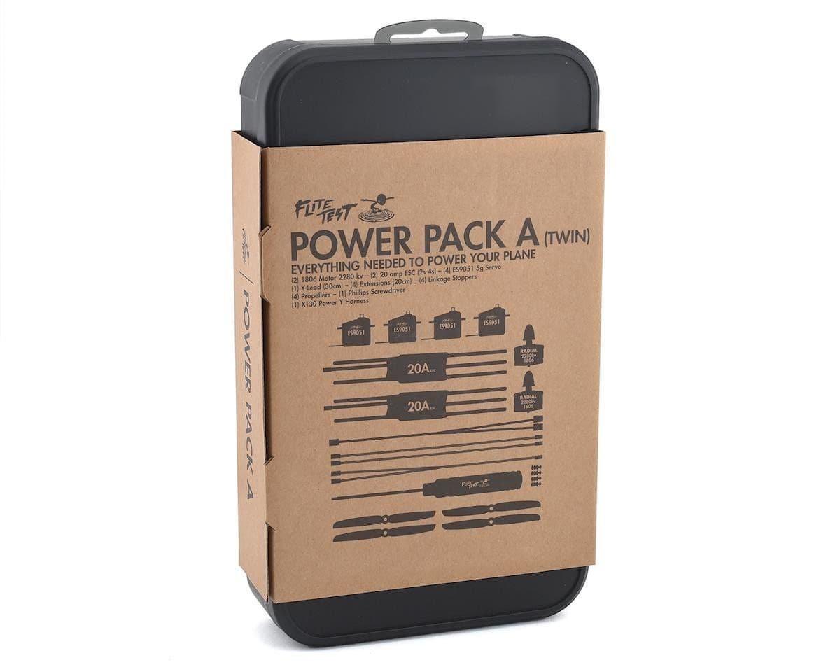 Flite Test Power Pack A Twin "Radial Edition"