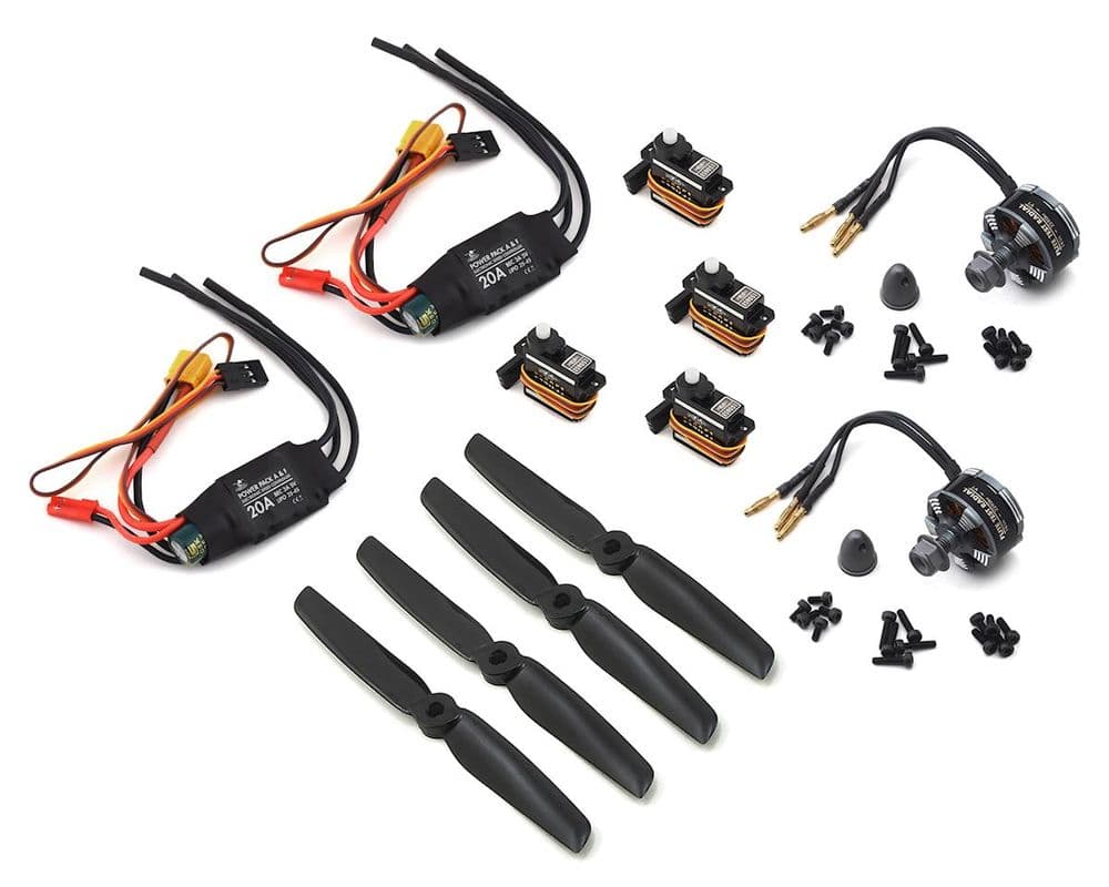 Flite Test Power Pack A Twin "Radial Edition"