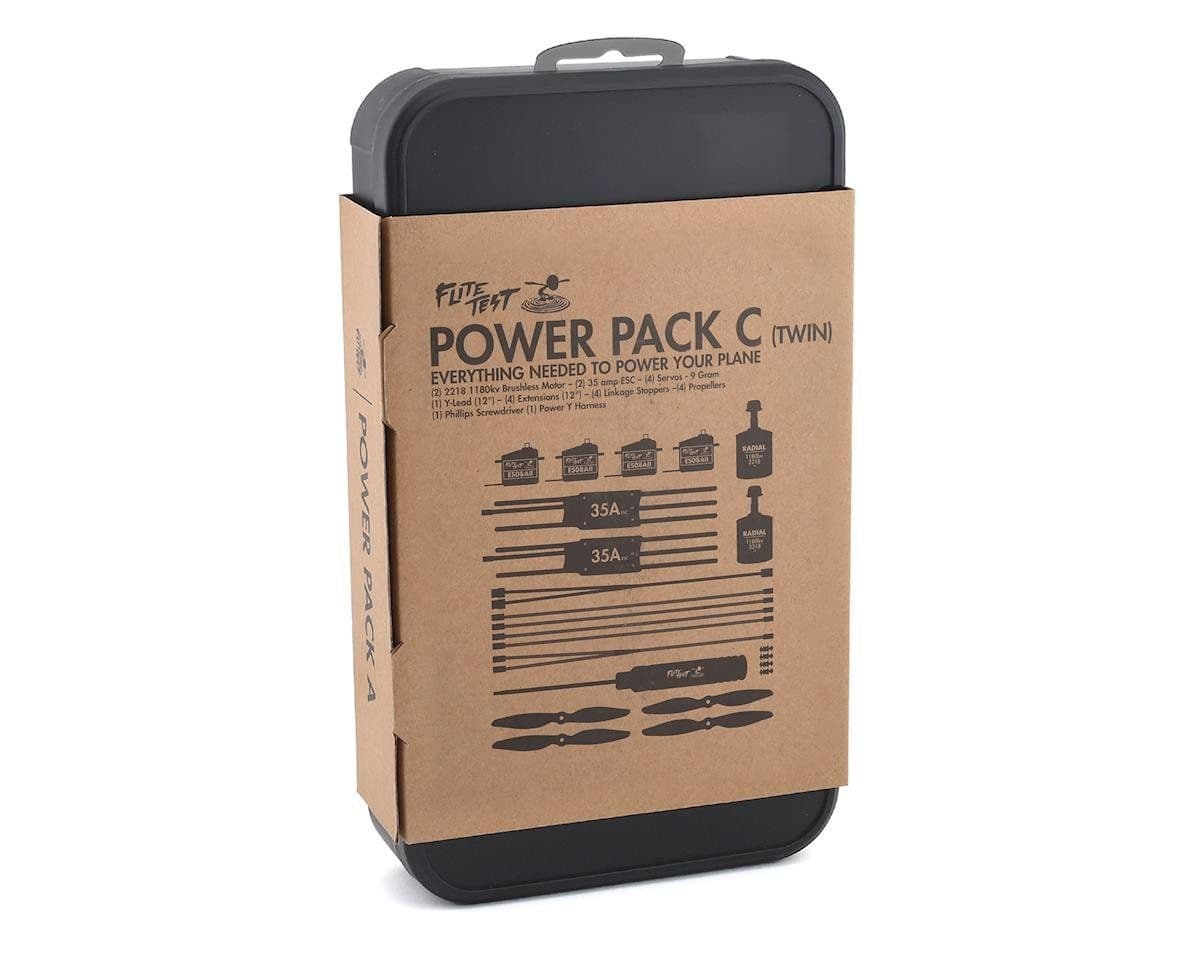 Flite Test Power Pack C Twin "Radial Edition"