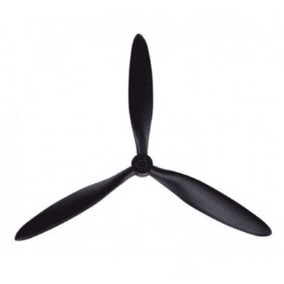 FMS 10.5 X 7 3-BLADE PROPELLOR (KI-61 / 1100 ZERO / TYPHOON)
