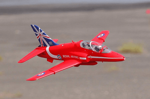 FMS 1042MM RED BAE HAWK 80MM EDF ARF REFLEX V2
