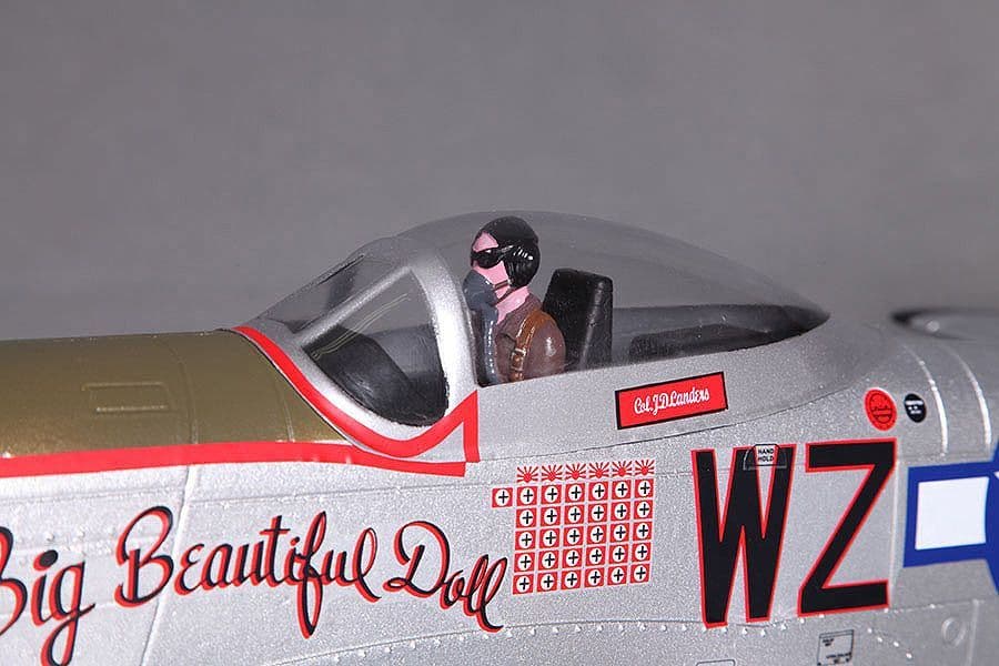 FMS 800mm P-51D BIG Beautiful Doll ARTF V2 With Reflex Gyro