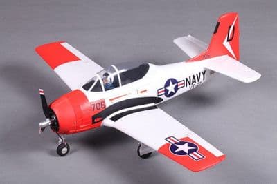 FMS 800mm T-28D Trojan V2 With Reflex Gyro