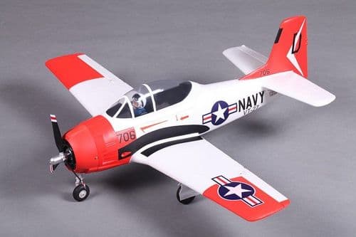 FMS 800mm T-28D Trojan V2 With Reflex Gyro