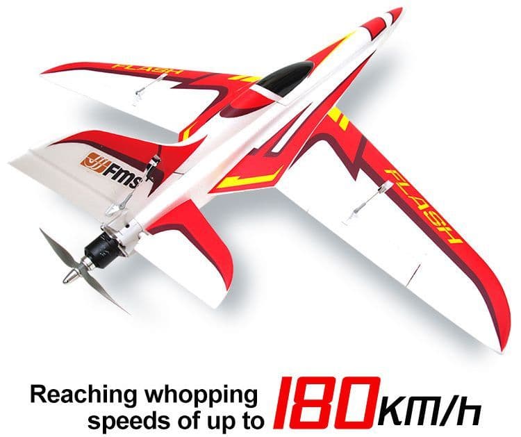 FMS FLASH PROP JET ARTF 850MM