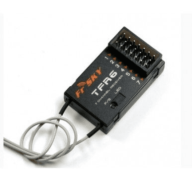 FrSky TFR6 7ch 2.4Ghz Receiver Futaba FASST Compatible
