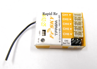 FrSky TFR6M 2.4Ghz 6CH Micro Receiver Futaba FAAST Compatible