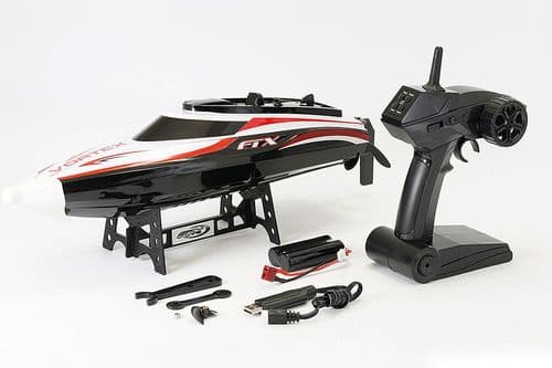 FTX Black Vortex High Speed R/C Race Boat FTX0701