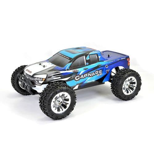 Ftx Carnage 2.0 1/10 Brushless Truck 4wd FTX5539-Blue