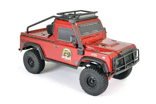 FTX OUTBACK RANGER XC PICK UP RTR 1:16 TRAIL CRAWLER - RED FTX5588R