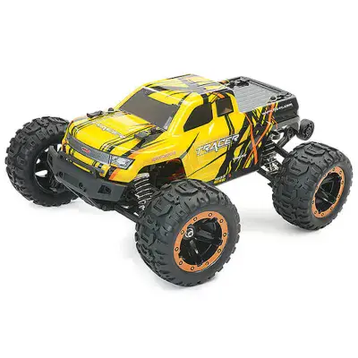 FTX TRACER 1/16 4WD BRUSHLESS MONSTER TRUCK RTR -YELLOW