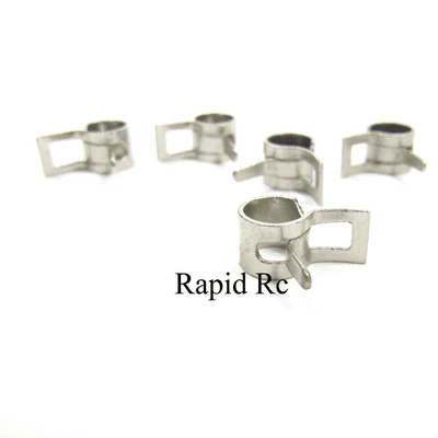 Fuel Line Retaining Clips 5mm Stainless Steel 5pcs