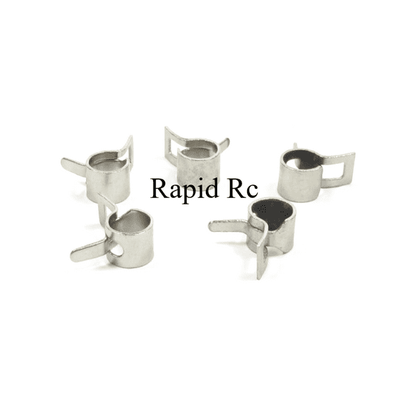 Fuel Line Retaining Clips 6mm Stainless Steel 5pcs