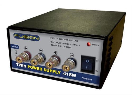 Fusion 415W 13.8V Twin Power Supply O-FS-PS415T