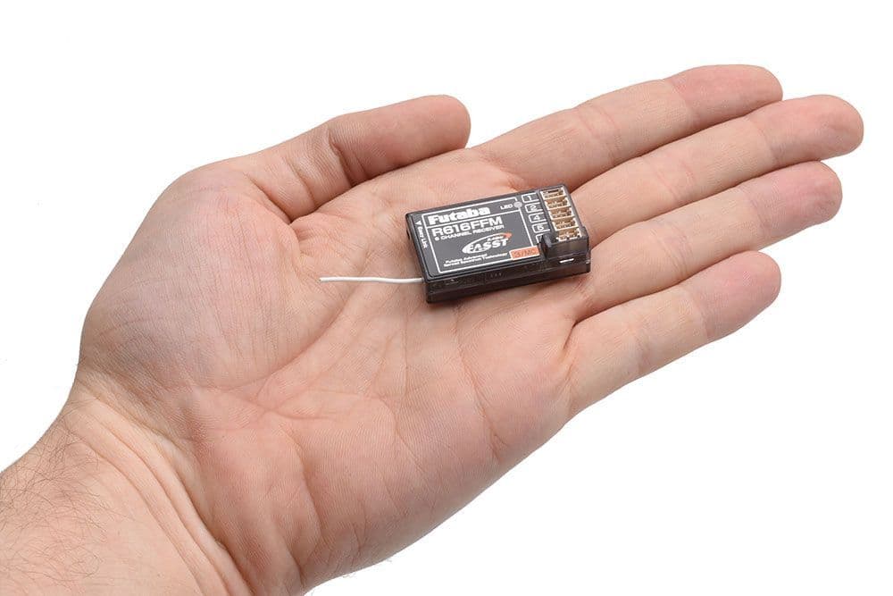 Futaba R616FFM Receiver 2 4GHz Parkfly Molex Connectors P-R616FFM/2-4G