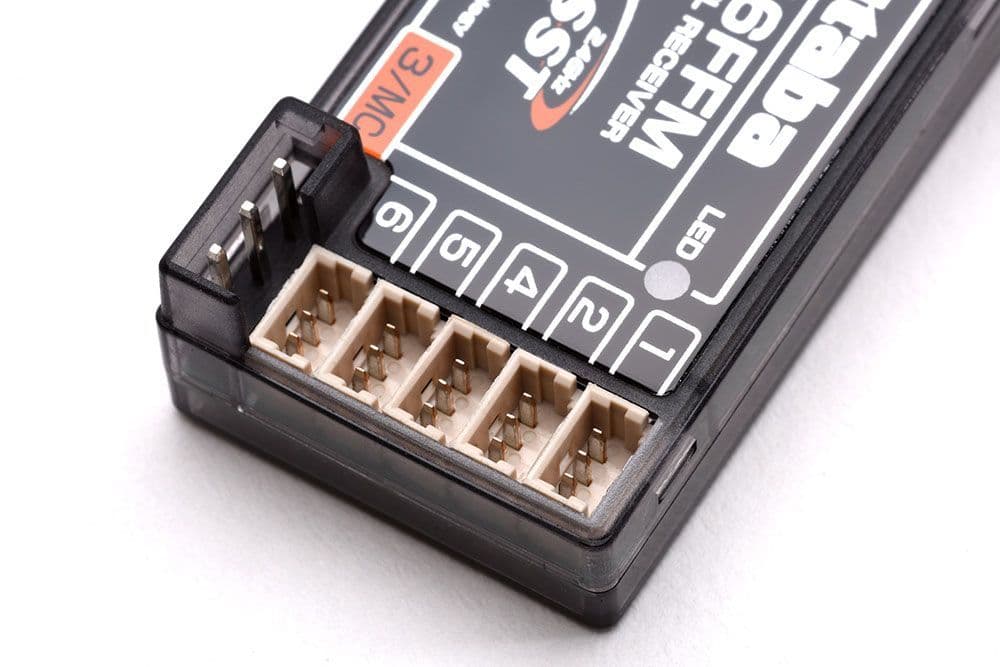 Futaba R616FFM Receiver 2 4GHz Parkfly Molex Connectors P-R616FFM/2-4G