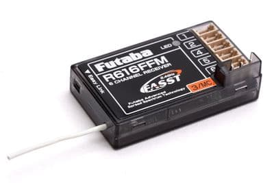 Futaba R616FFM Receiver 2.4GHz Parkfly (Molex Connectors) P-R616FFM/2-4G
