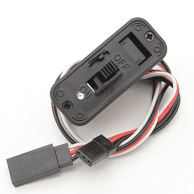 Futaba Switch Harness with Built in Charging Socket and Battery Indicator Light