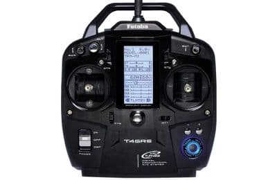 Futaba T4GRS - 2.4GHz T-FHSS 4-Channel Combo including R304SB with Telemetry (Dry)