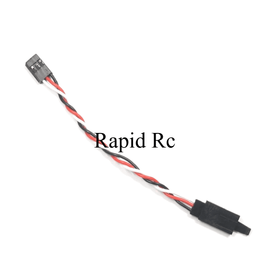 Futaba Twisted 10CM Servo Lead Extension 22AWG