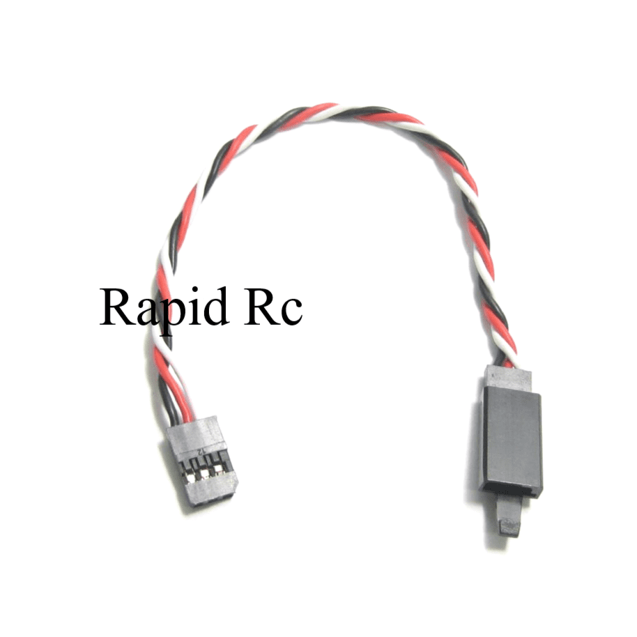 Futaba Twisted 15CM Servo Lead Extension 22AWG