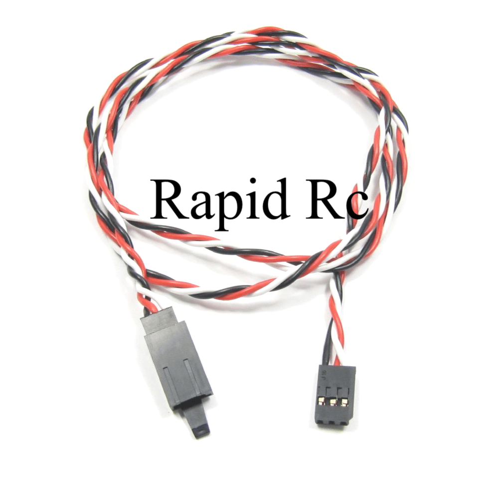 Cavi Twisted 22AWG Futaba 5 Prolunghe Per Servo Da 15 Cm, Cavo Cavi Twisted 22AWG Futaba 5 Prolunghe Per Servo Da 15 Cm, Cavo