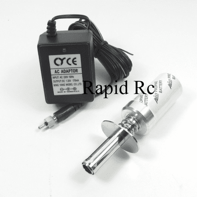 Glo-Start Clip (S) 2400mAh NiMH + Charger (3Pin)