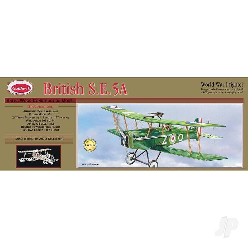 Guillow Model Kits SE5-A Laser Cut