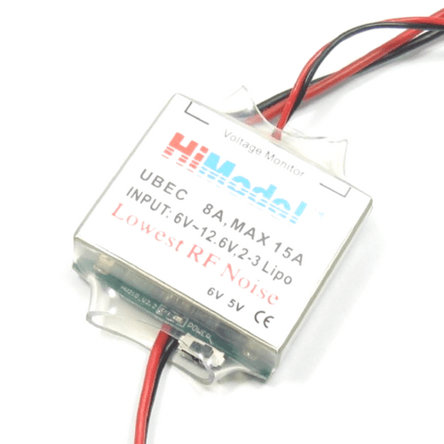 H Model 8 Amps. 5V / 6V Switch-Mode UBEC