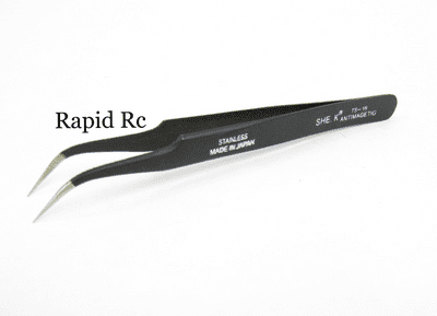 Hard Steel Tweezer Set Elbow