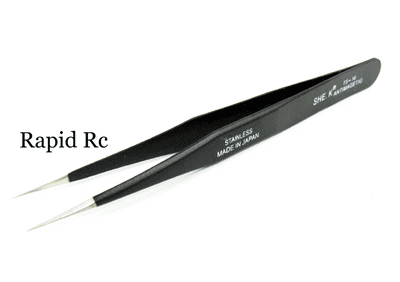 Hard Steel Tweezer Set Straight