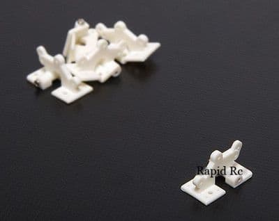Hatch Hinge 30x16mm ( 4 pcs ) White