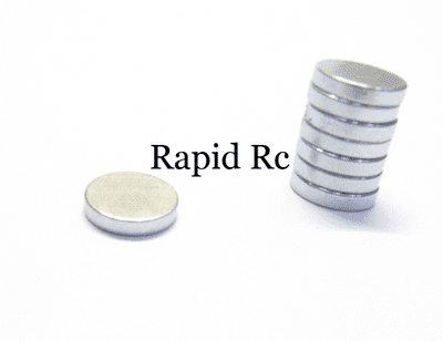 Hatch magnets 10mm x 2mm x 8 per pack Round