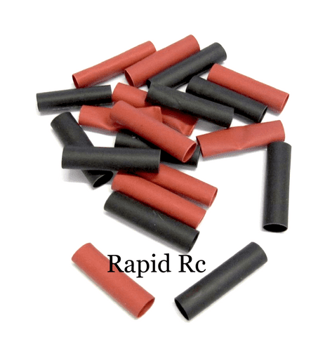 Heat shrink 4mm 10 red and x 10 black