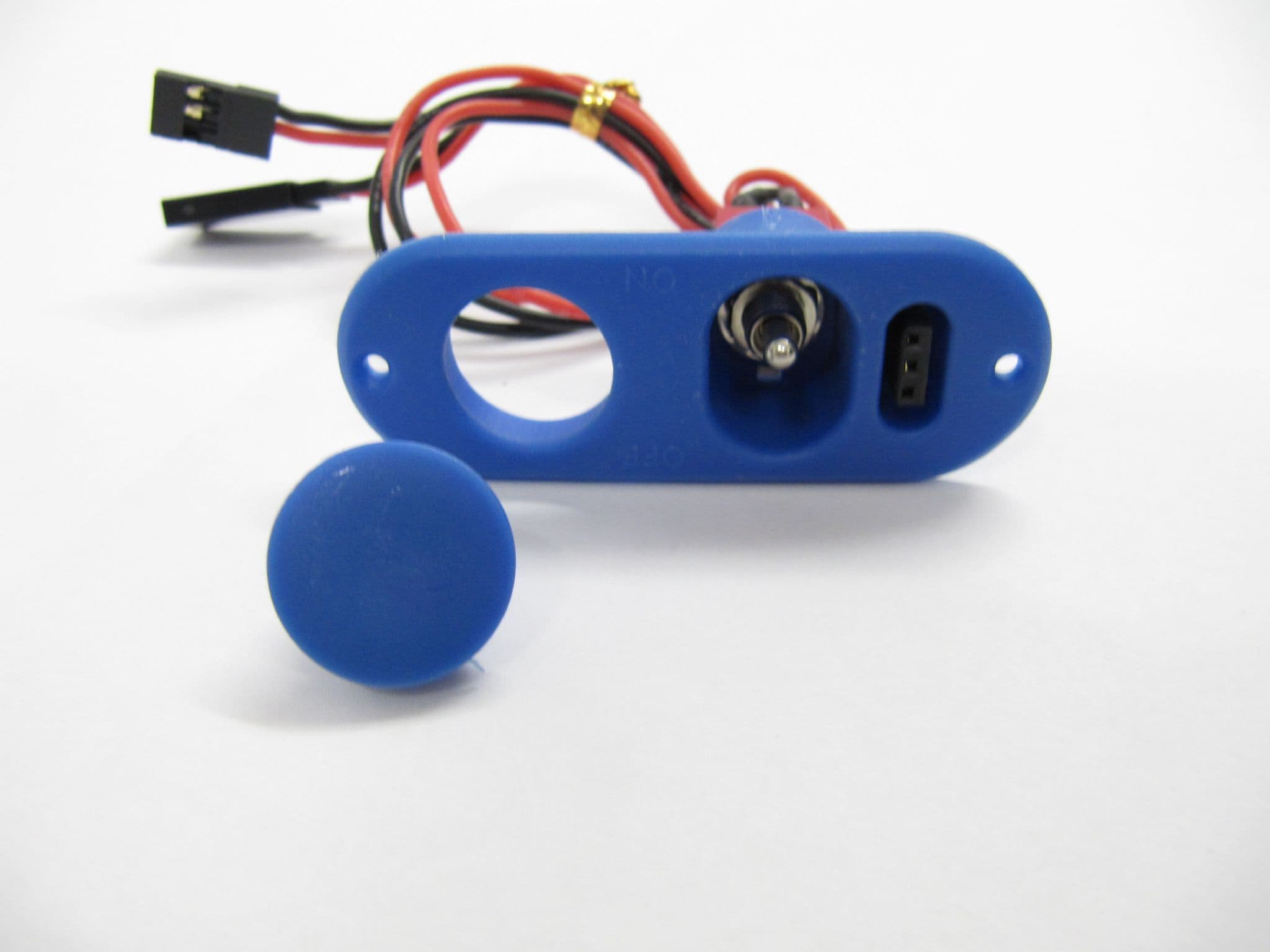 Heavy Duty RX Switch with Charge Port & Fuel Dot Blue