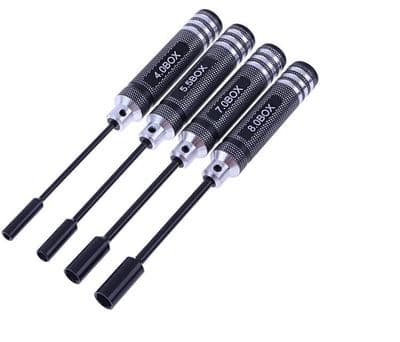 Hex Nut Screw Driver Set Imperial
